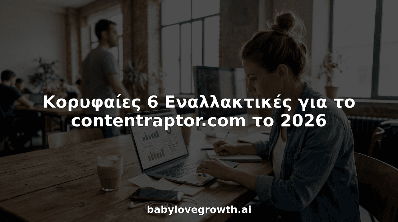 Κορυφαίες 6 Εναλλακτικές για το contentraptor.com το 2026