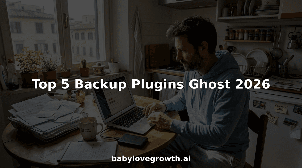 Top 5 Backup Plugins Ghost 2026