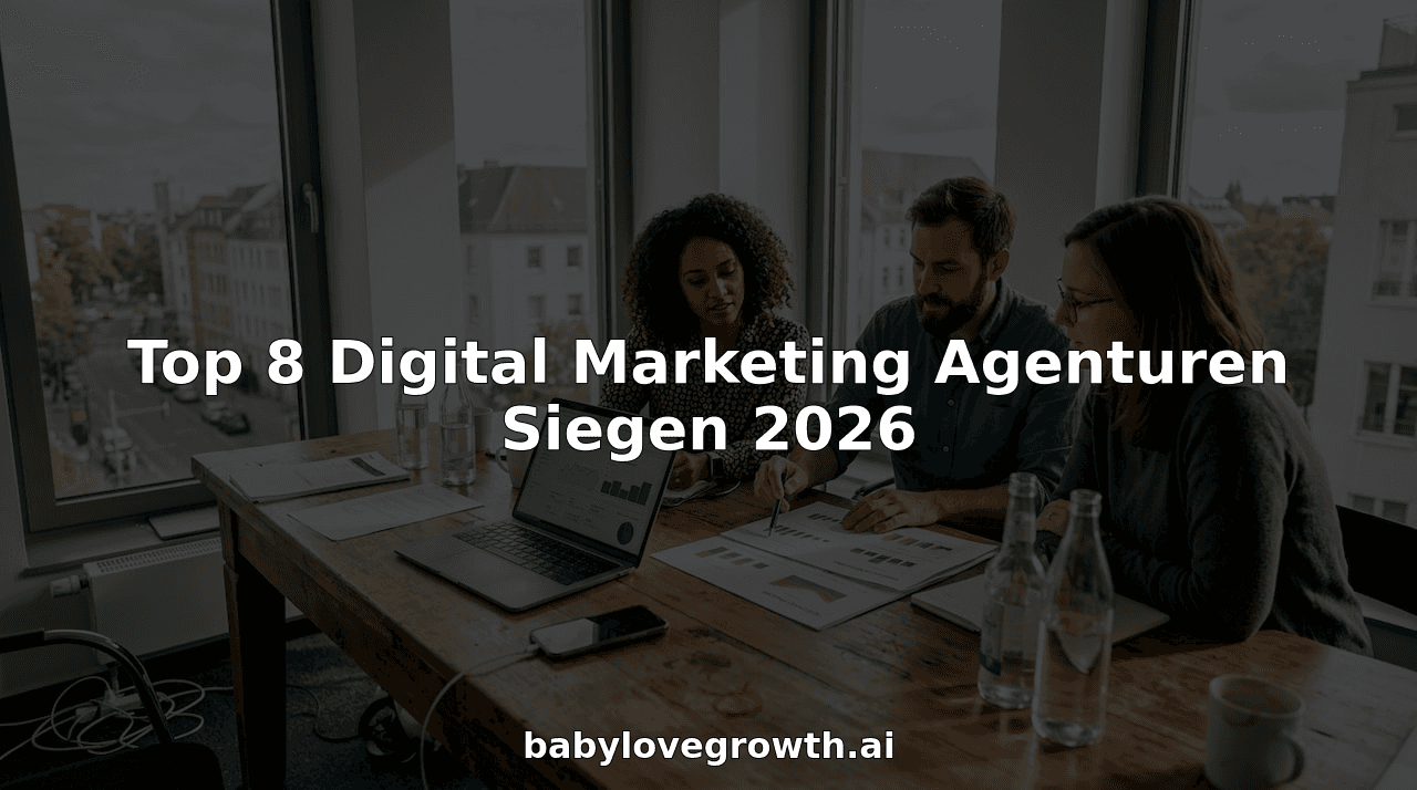 Top 8 Digital Marketing Agenturen Siegen 2026