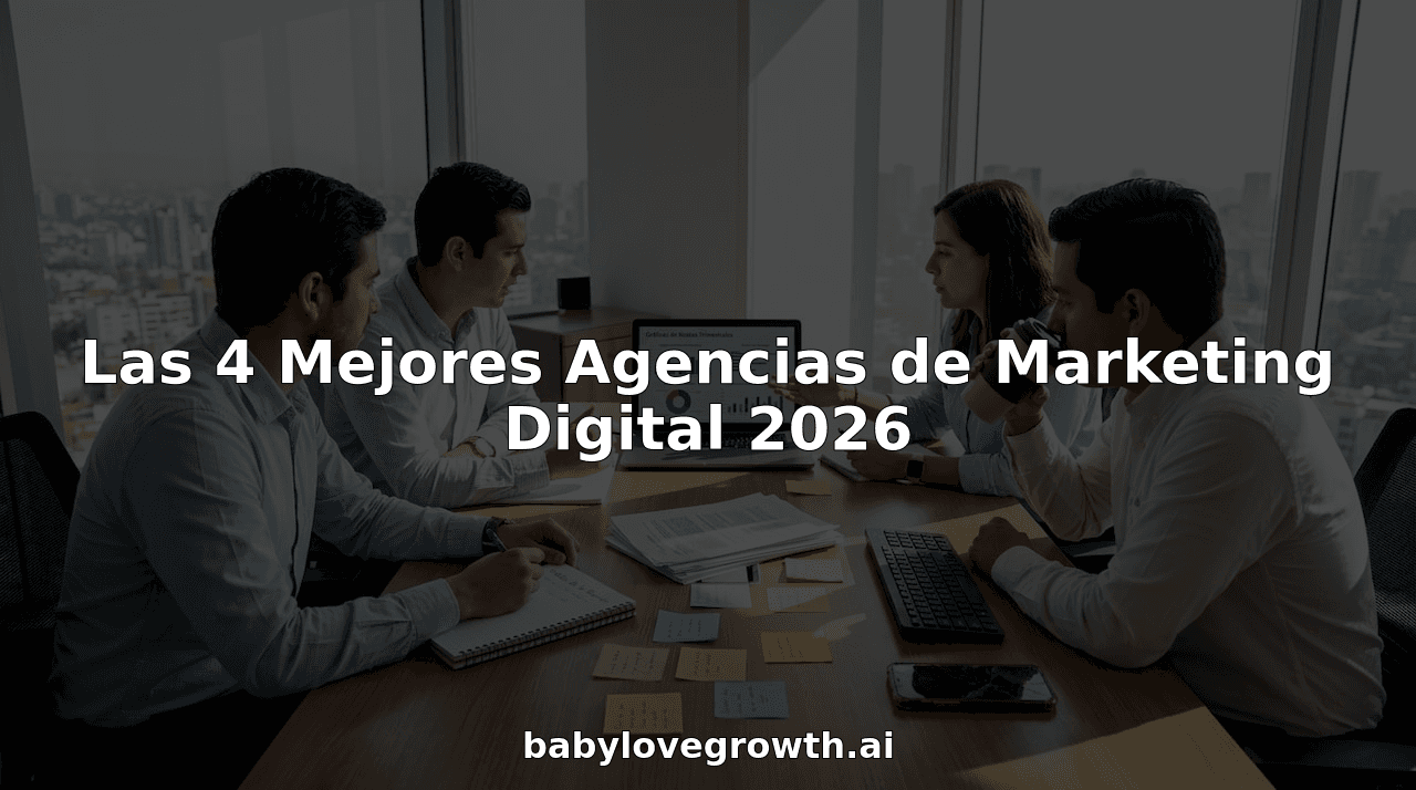 Las 4 Mejores Agencias de Marketing Digital 2026