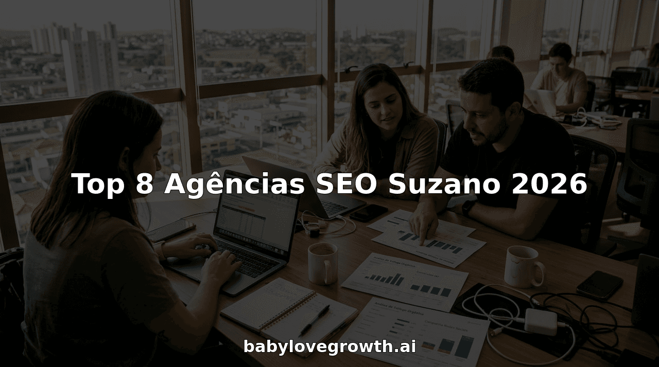 Top 8 Agências SEO Suzano 2026
