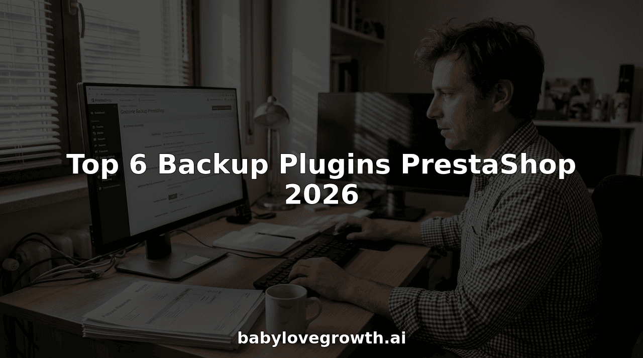 Top 6 Backup Plugins PrestaShop 2026