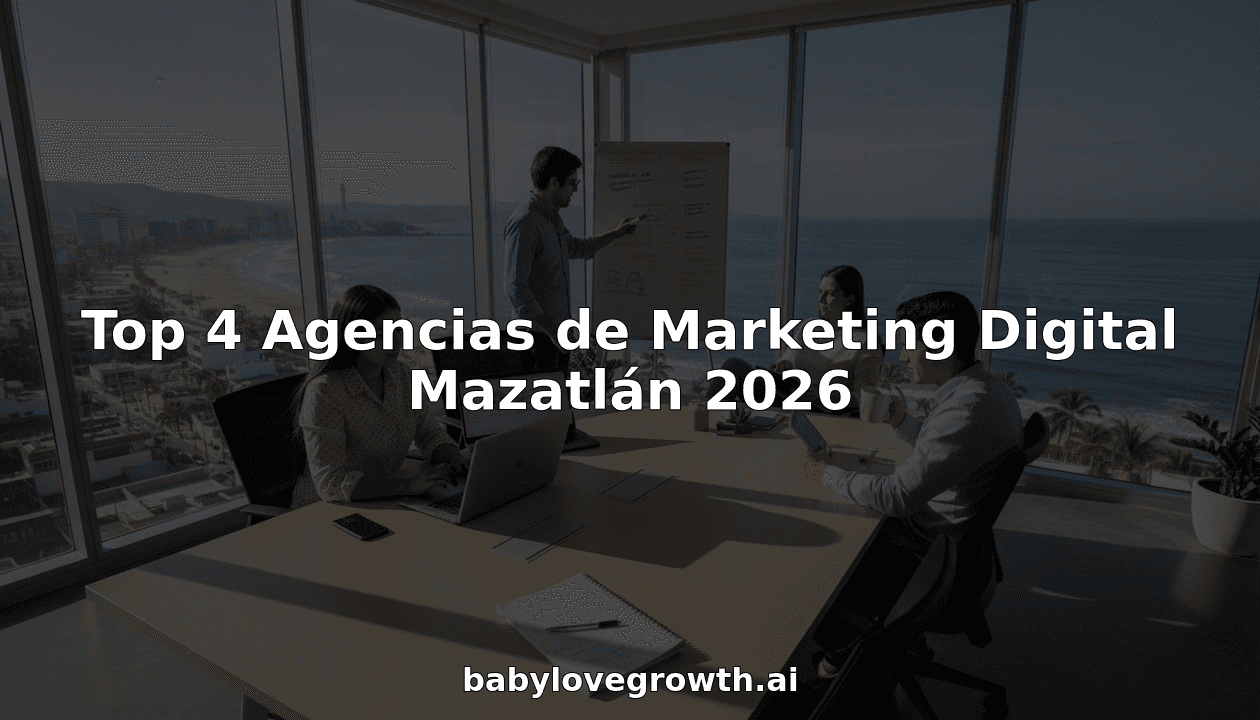 Top 4 Agencias de Marketing Digital Mazatlán 2026