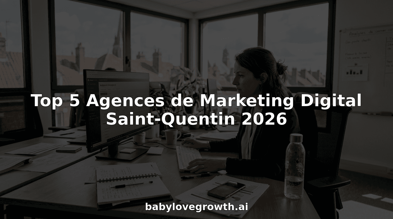 Top 5 Agences de Marketing Digital Saint-Quentin 2026