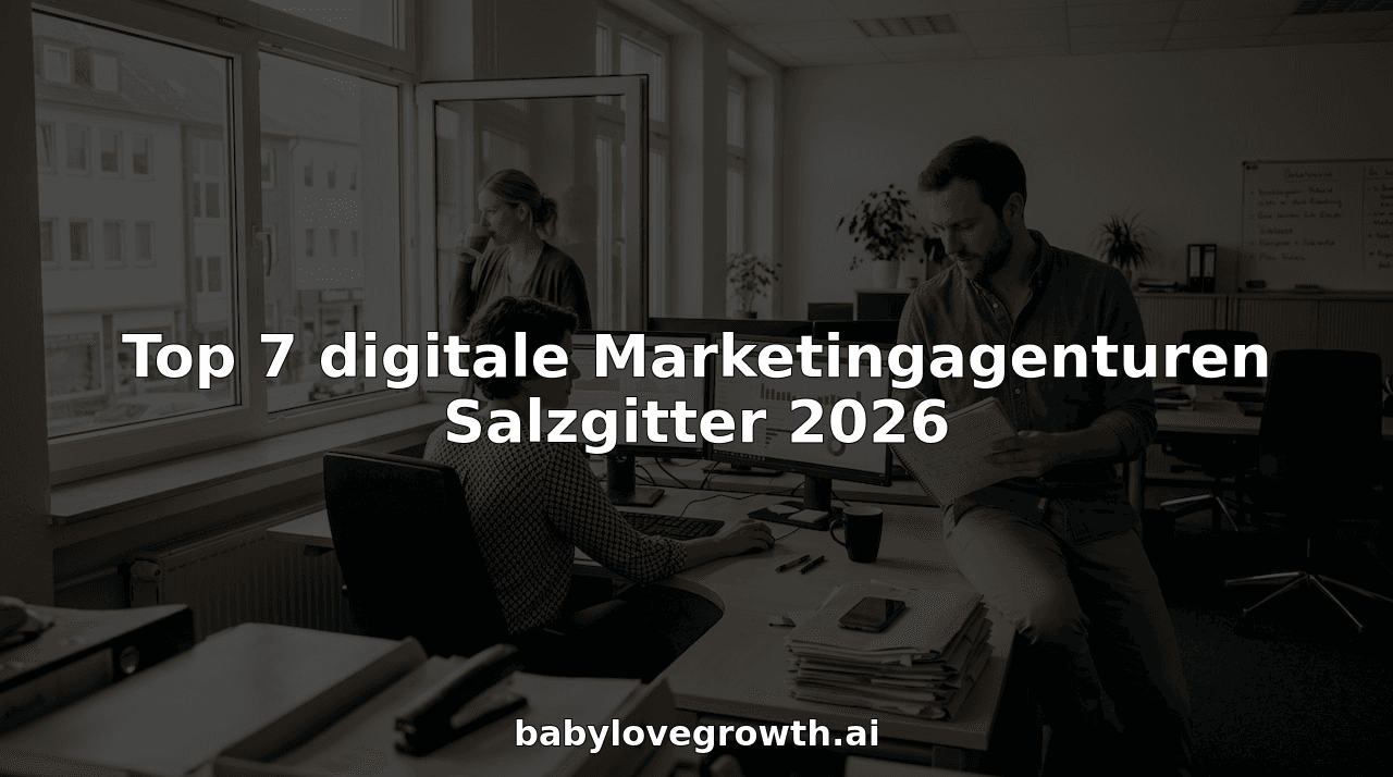Top 7 digitale Marketingagenturen Salzgitter 2026