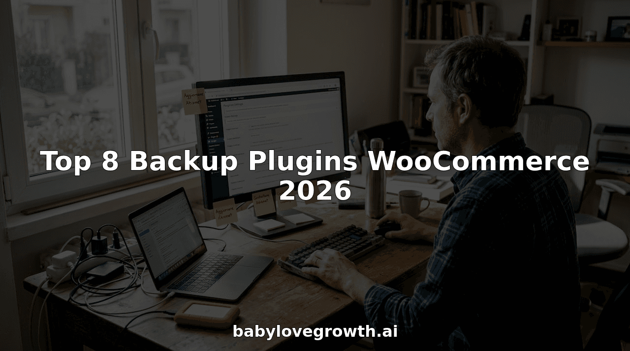 Top 8 Backup Plugins WooCommerce 2026