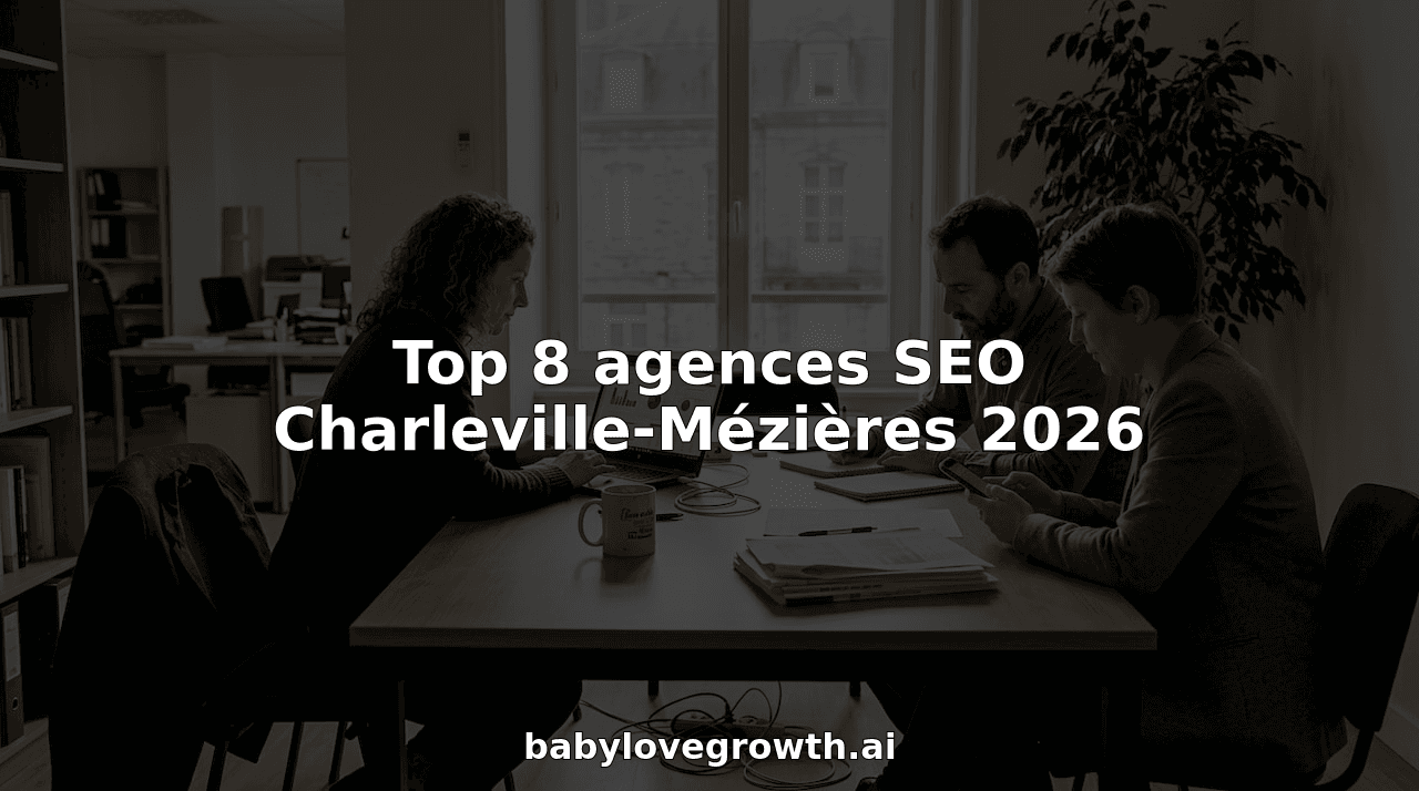 Top 8 agences SEO Charleville-Mézières 2026