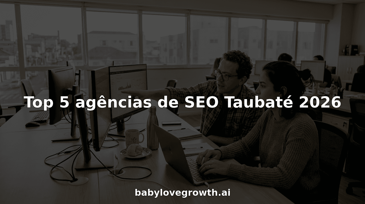 Top 5 agências de SEO Taubaté 2026