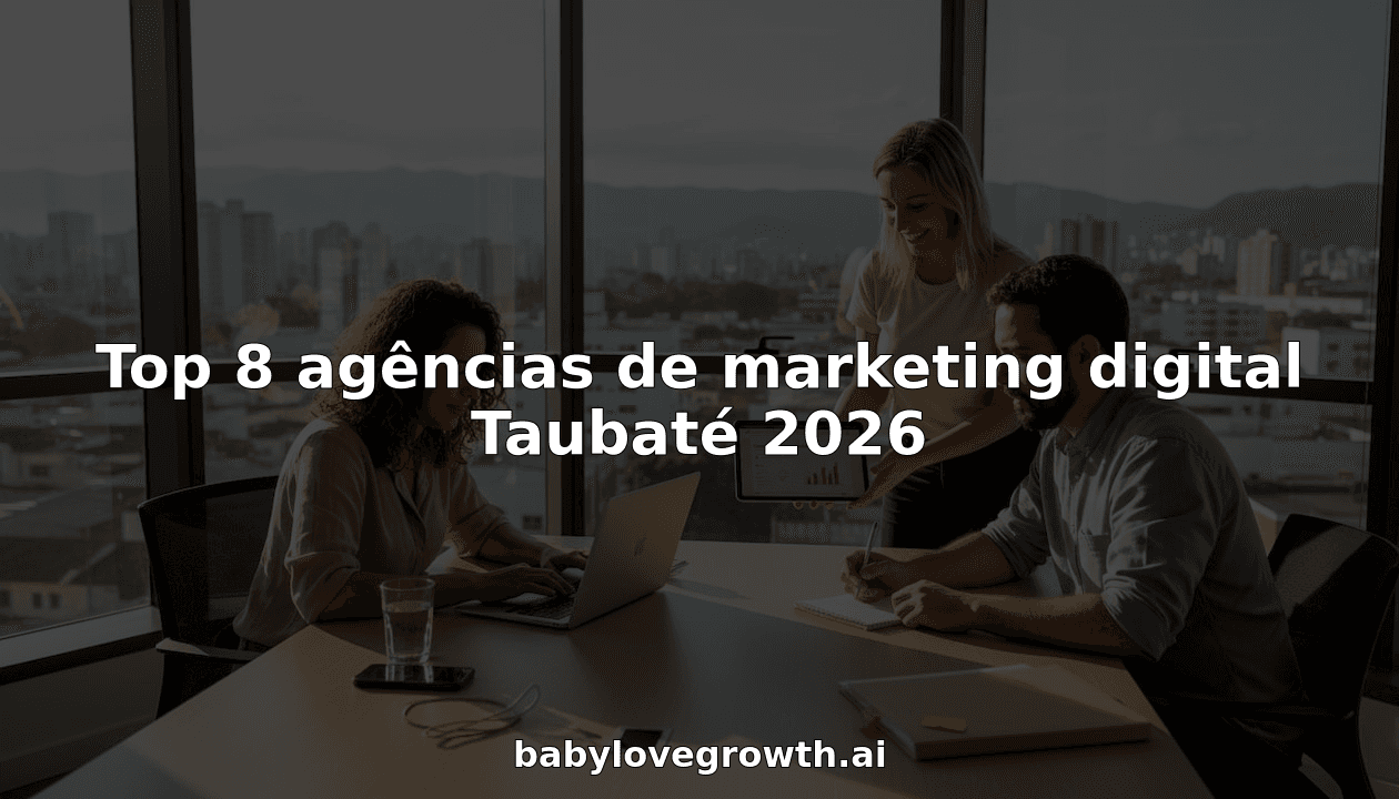 Top 8 agências de marketing digital Taubaté 2026