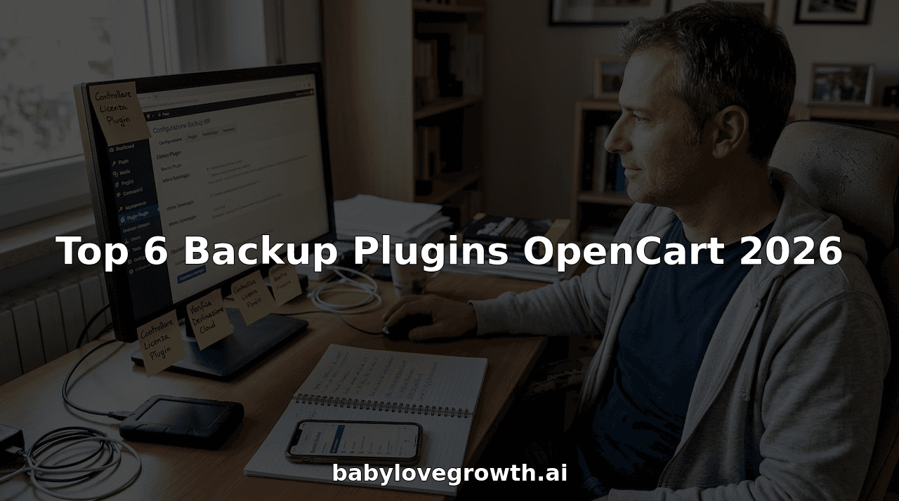 Top 6 Backup Plugins OpenCart 2026