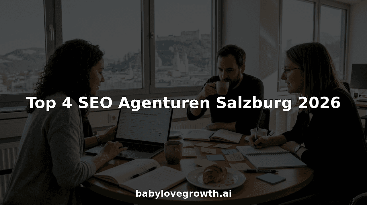 Top 4 SEO Agenturen Salzburg 2026