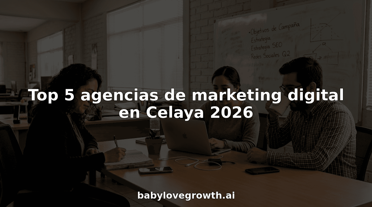 Top 5 agencias de marketing digital en Celaya 2026