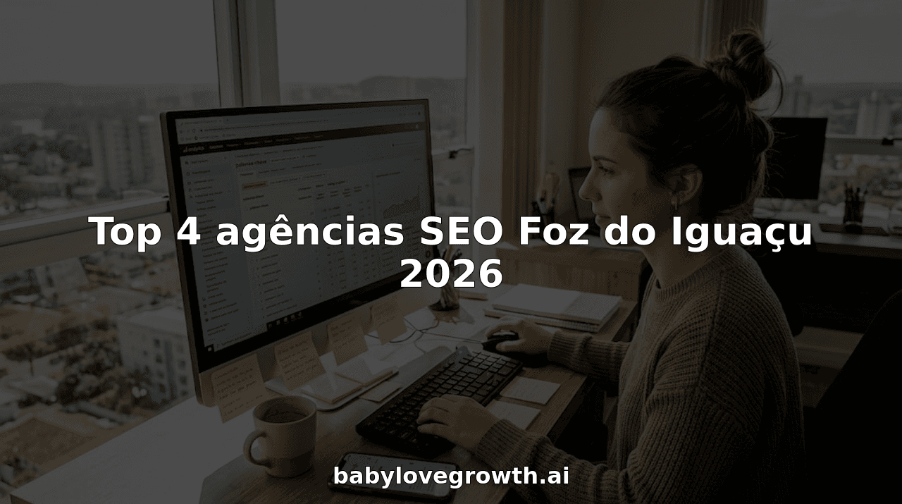 Top 4 agências SEO Foz do Iguaçu 2026