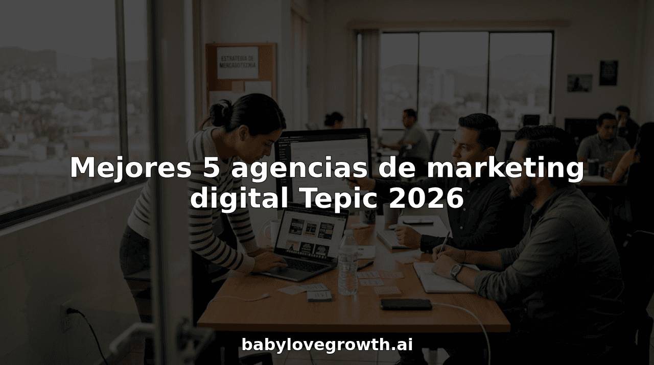 Mejores 5 agencias de marketing digital Tepic 2026