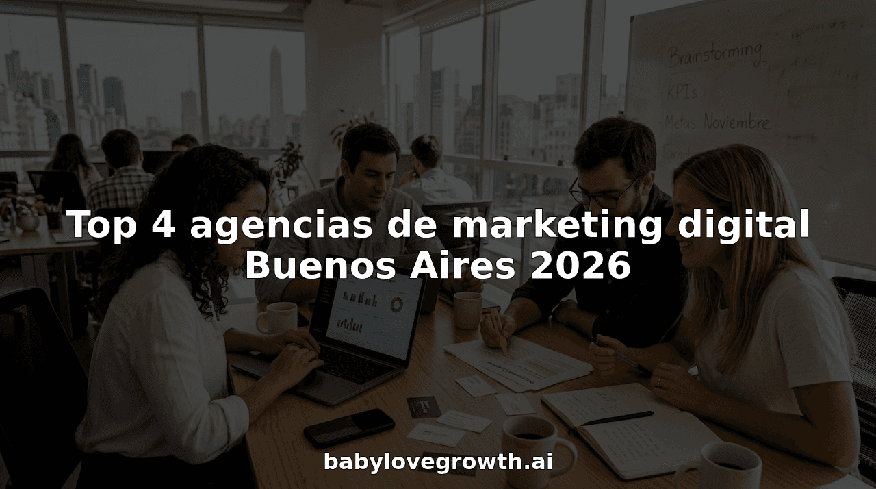 Top 4 agencias de marketing digital Buenos Aires 2026