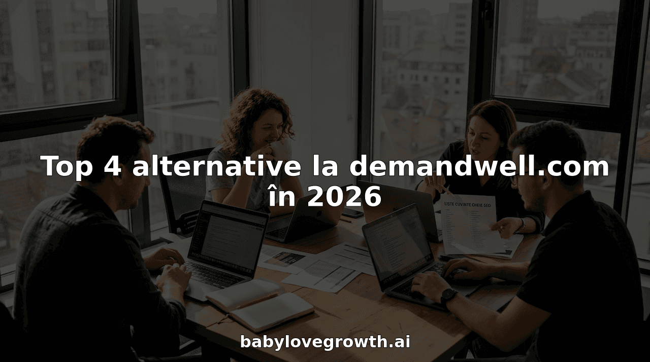 Top 4 alternative la demandwell.com în 2026