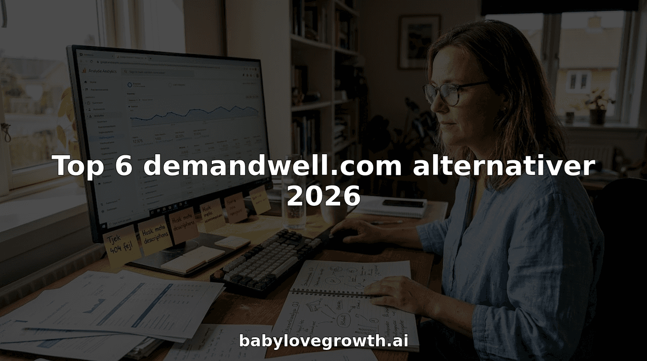 Top 6 demandwell.com alternativer 2026