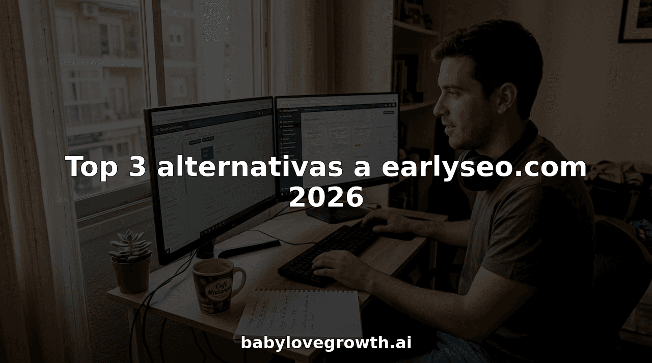 Top 3 alternativas a earlyseo.com 2026