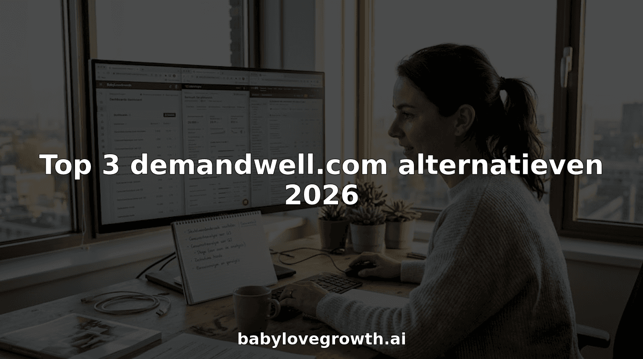 Top 3 demandwell.com alternatieven 2026