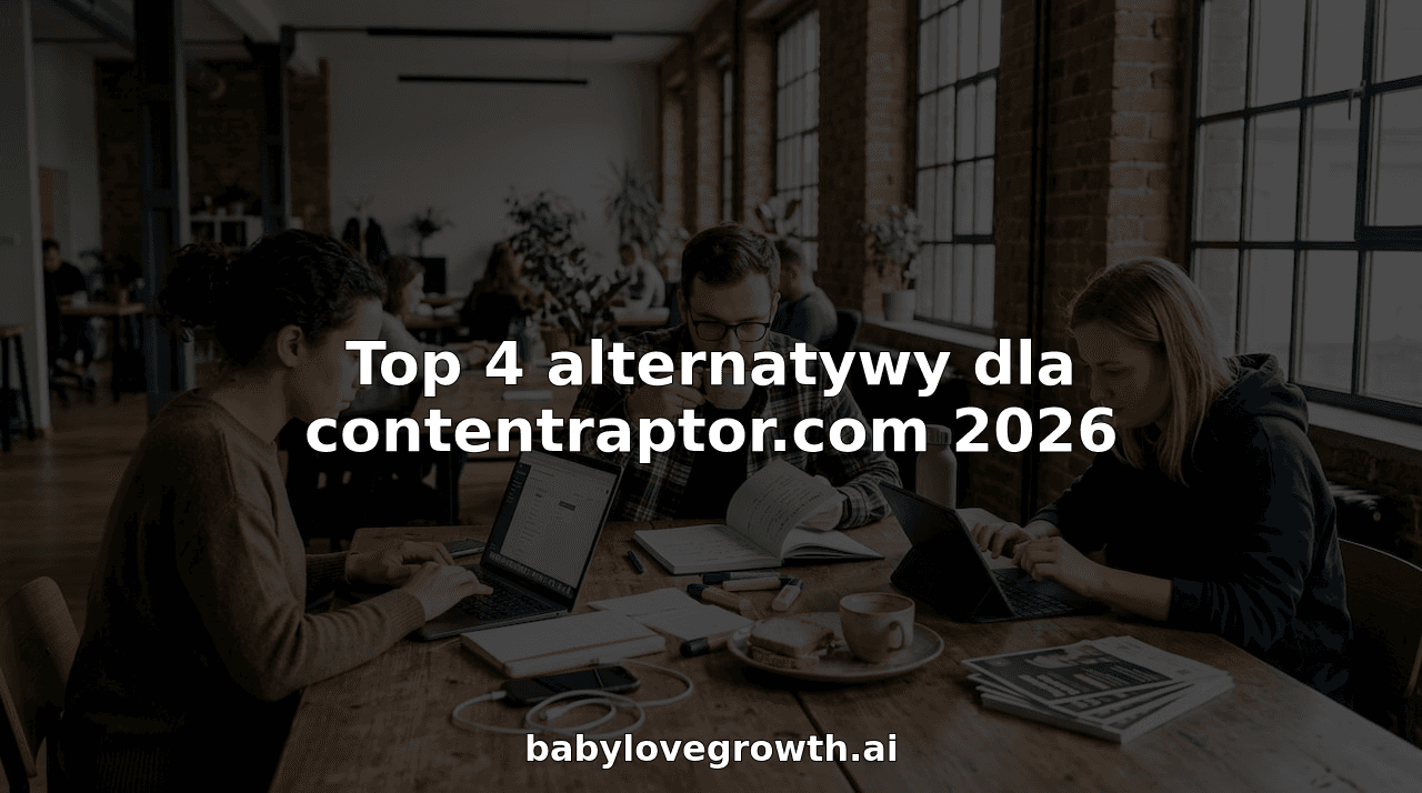 Top 4 alternatywy dla contentraptor.com 2026