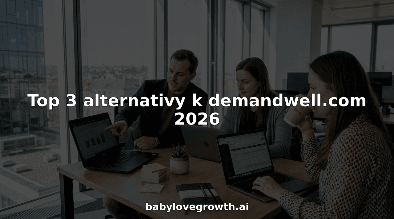Top 3 alternativy k demandwell.com 2026