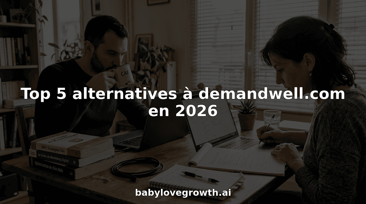 Top 5 alternatives à demandwell.com en 2026