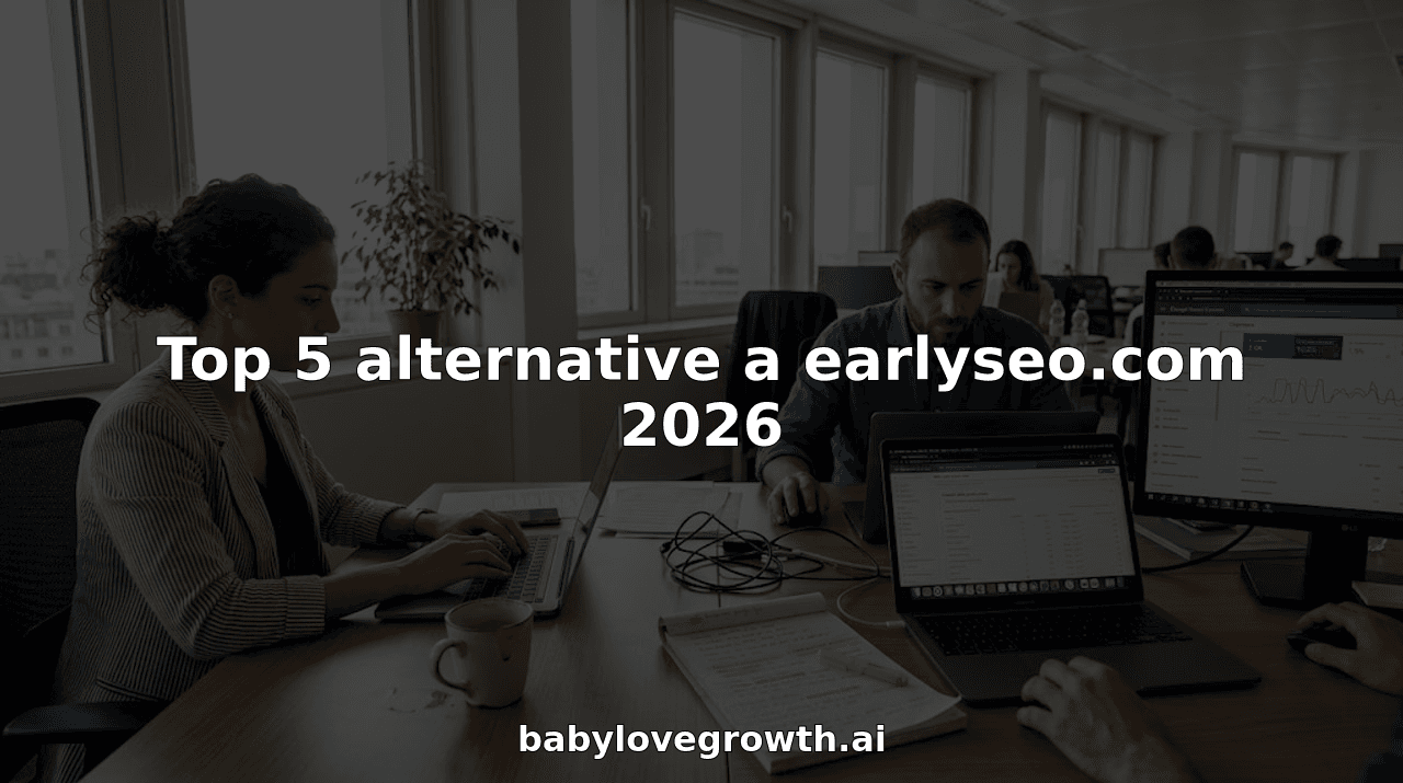 Top 5 alternative a earlyseo.com 2026