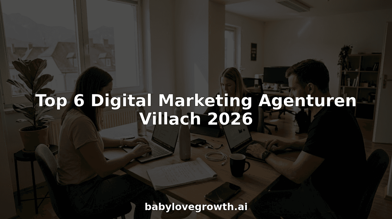 Top 6 Digital Marketing Agenturen Villach 2026