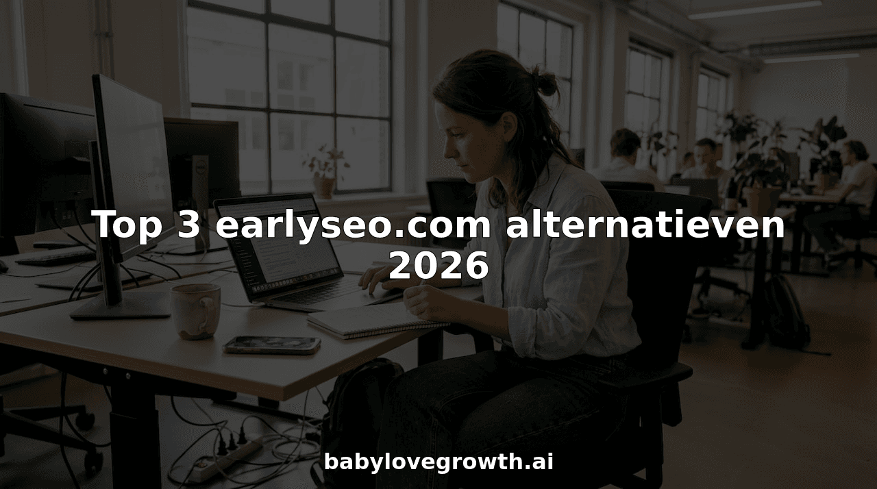 Top 3 earlyseo.com alternatieven 2026