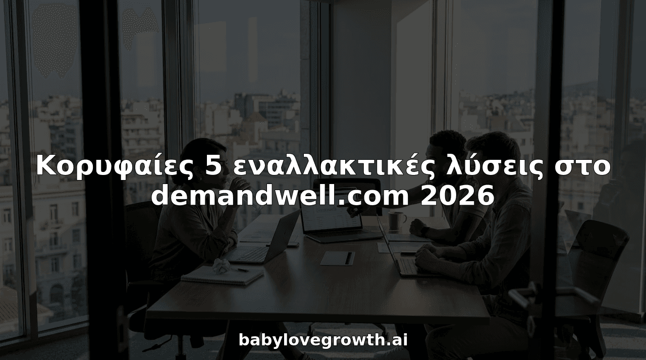 Κορυφαίες 5 εναλλακτικές λύσεις στο demandwell.com 2026