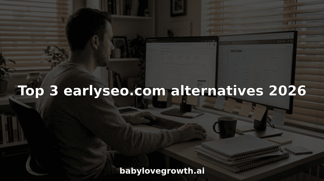 Top 3 earlyseo.com alternatives 2026
