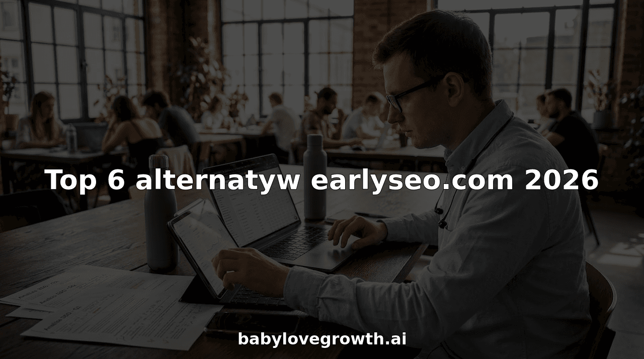 Top 6 alternatyw earlyseo.com 2026