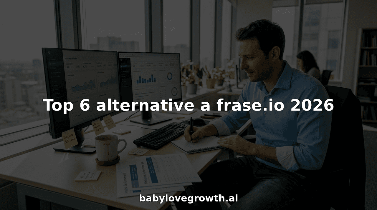 Top 6 alternative a frase.io 2026