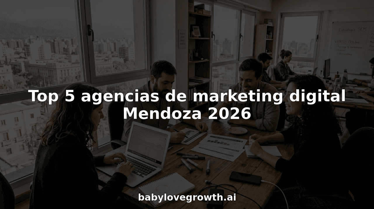 Top 5 agencias de marketing digital Mendoza 2026