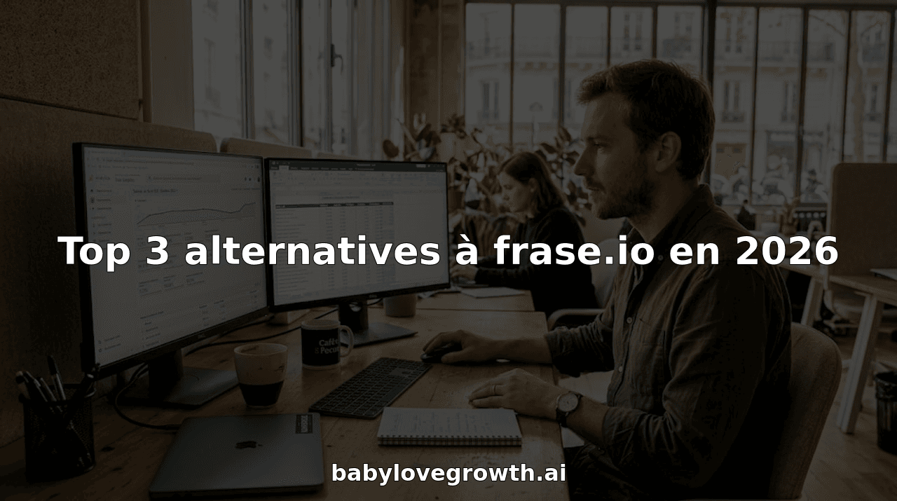 Top 3 alternatives à frase.io en 2026
