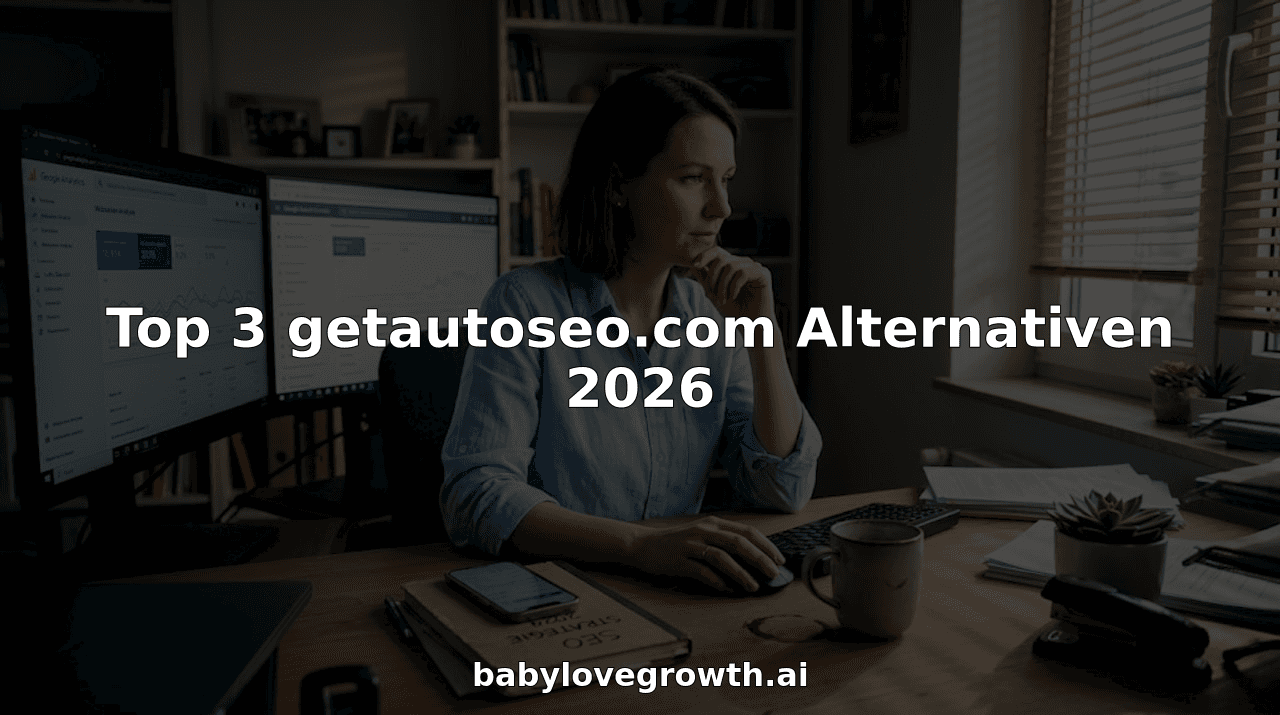 Top 3 getautoseo.com Alternativen 2026