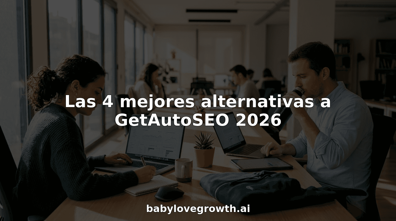 Las 4 mejores alternativas a GetAutoSEO 2026