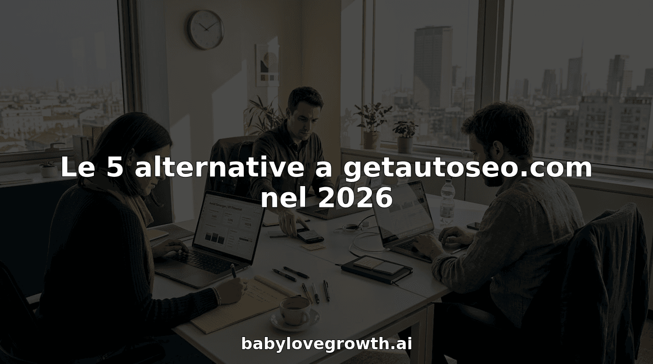 Le 5 alternative a getautoseo.com nel 2026