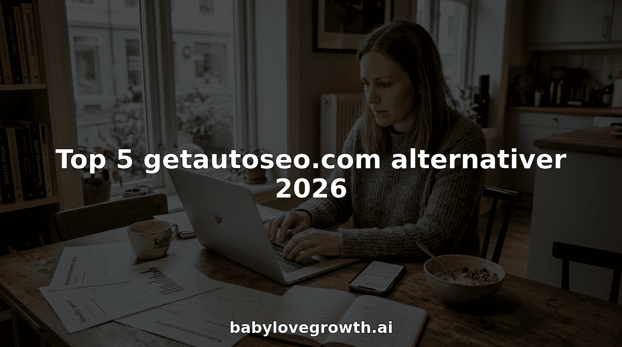 Top 5 getautoseo.com alternativer 2026