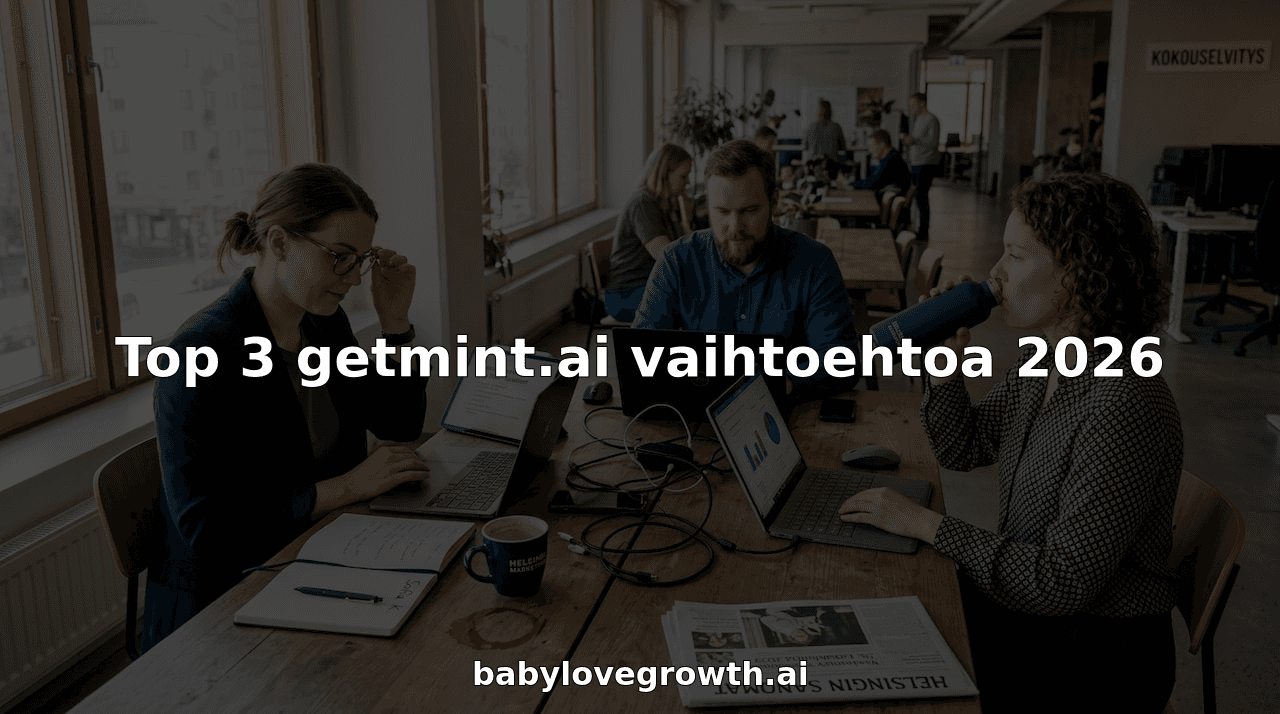 Top 3 getmint.ai vaihtoehtoa 2026
