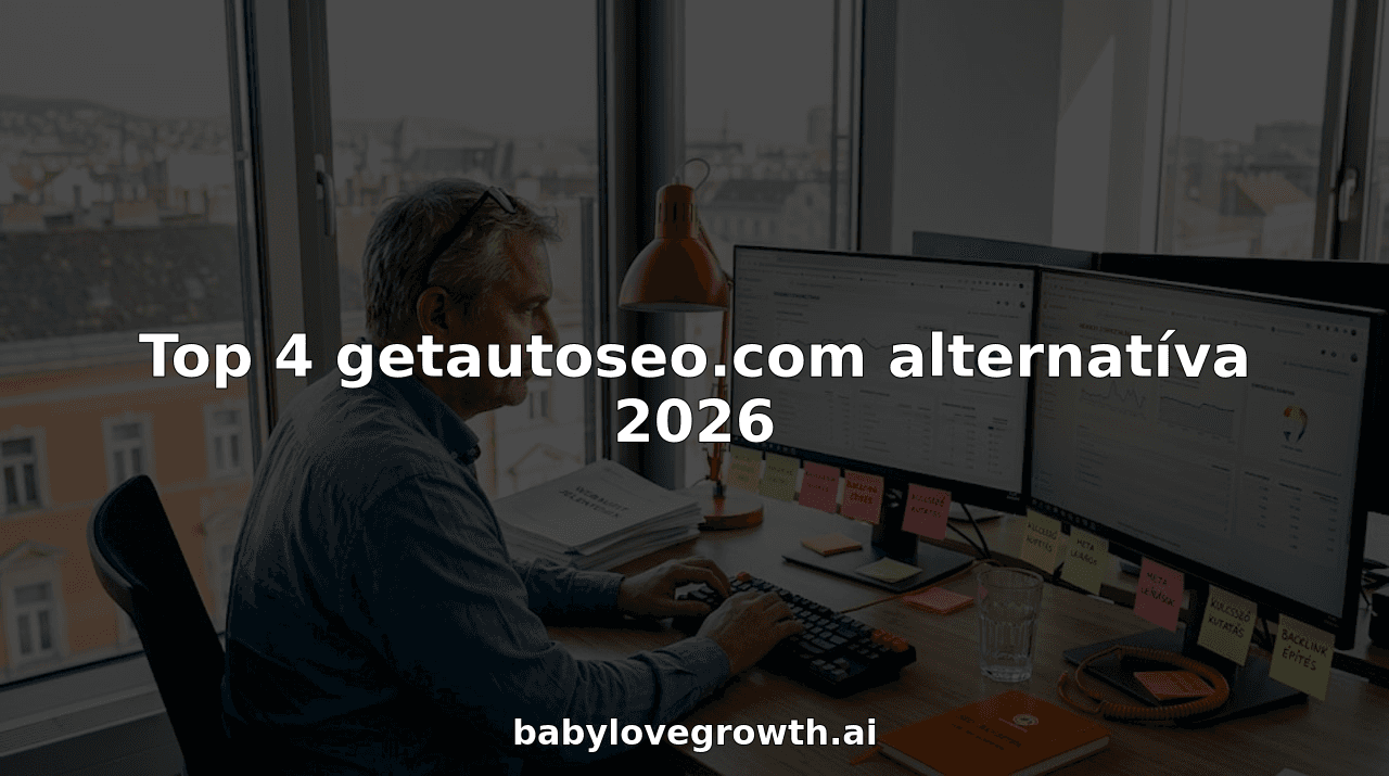 Top 4 getautoseo.com alternatíva 2026