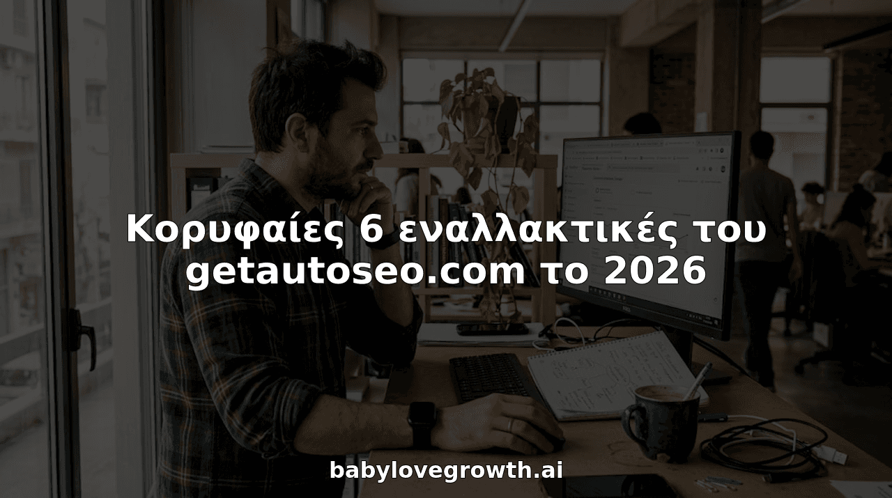 Κορυφαίες 6 εναλλακτικές του getautoseo.com το 2026
