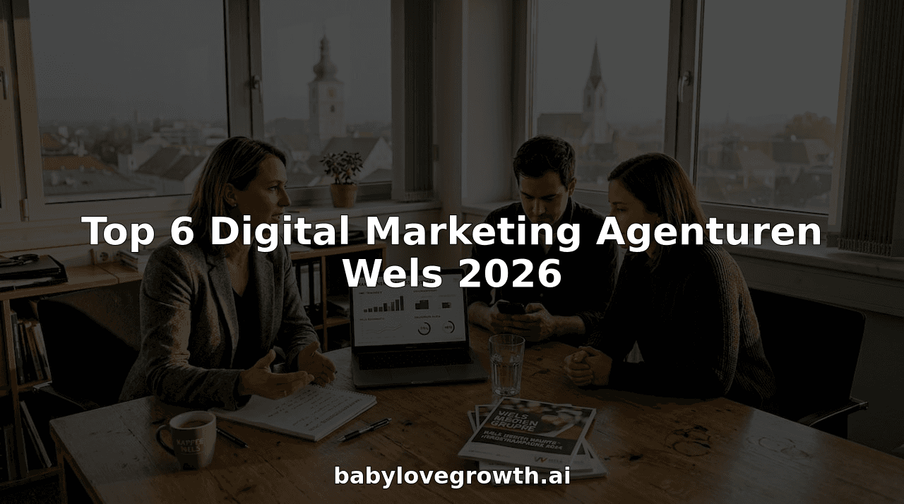 Top 6 Digital Marketing Agenturen Wels 2026