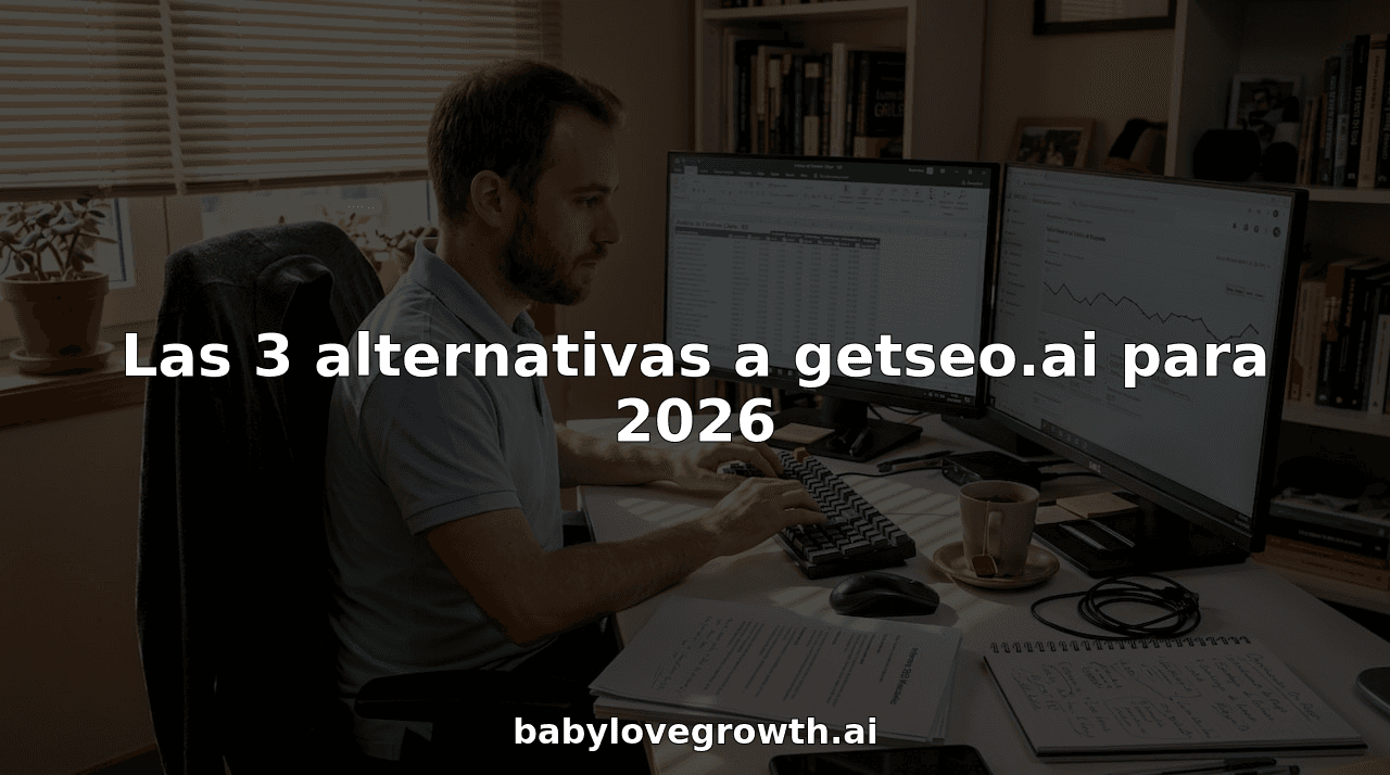 Las 3 alternativas a getseo.ai para 2026