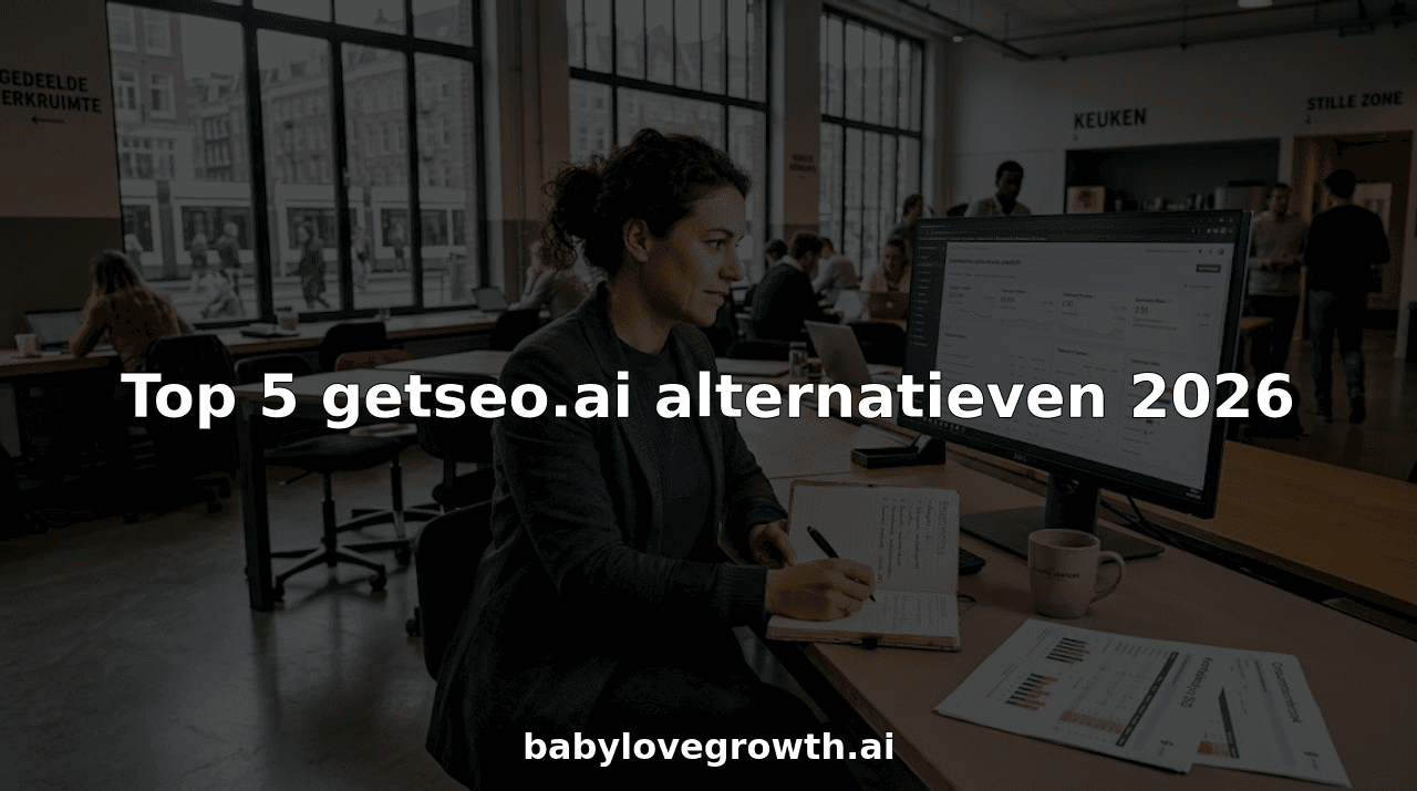 Top 5 getseo.ai alternatieven 2026