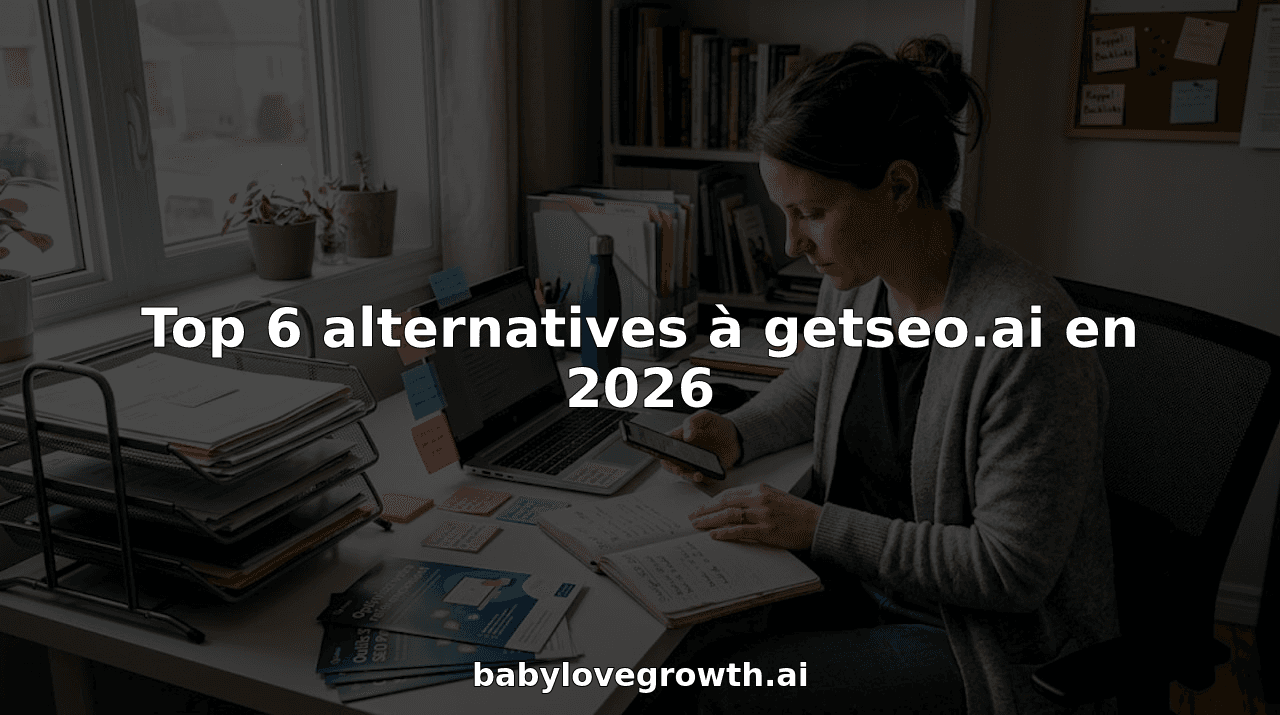Top 6 alternatives à getseo.ai en 2026