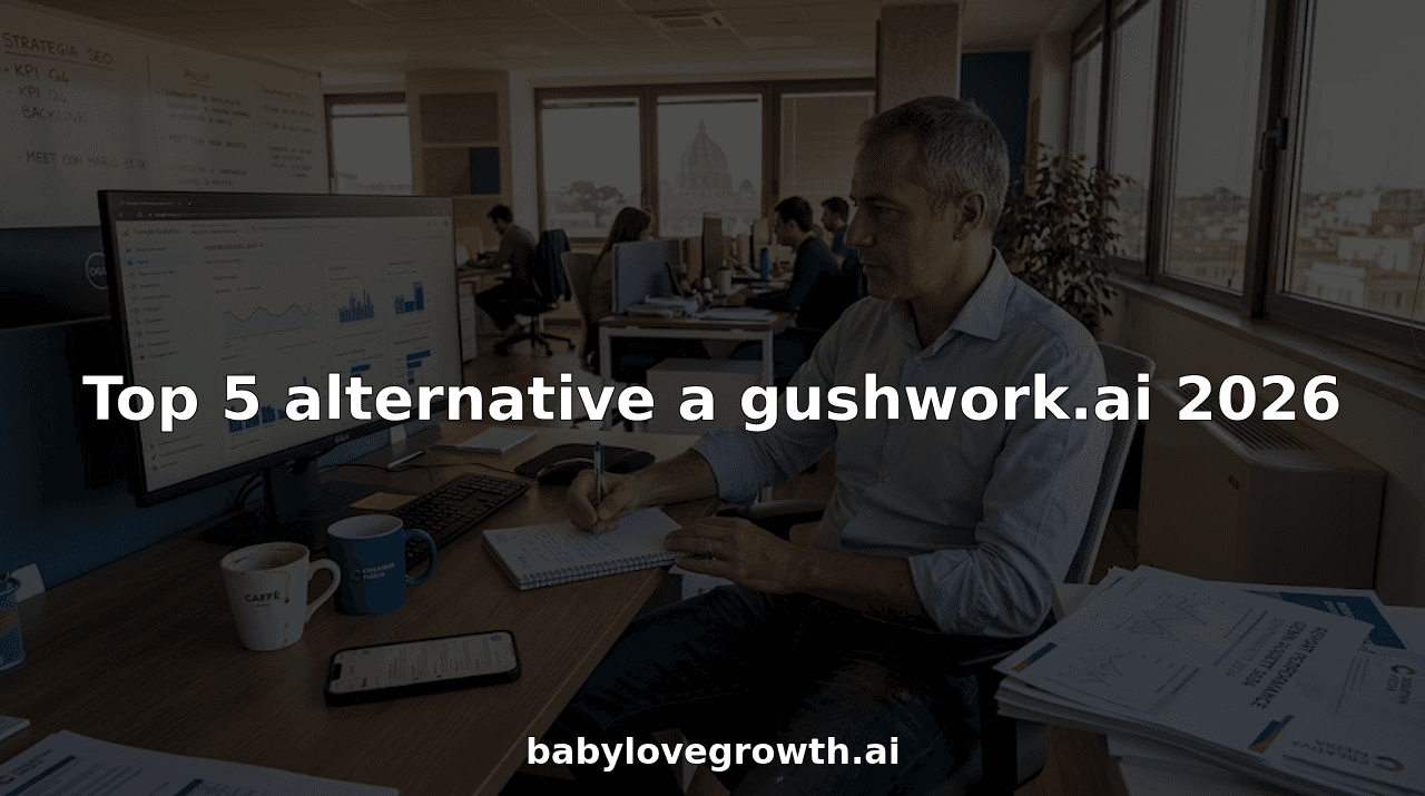 Top 5 alternative a gushwork.ai 2026