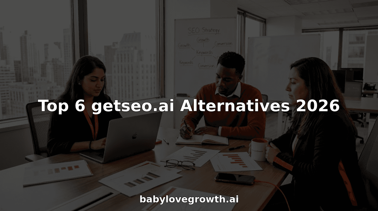 Top 6 getseo.ai Alternatives 2026