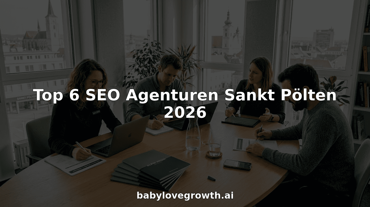 Top 6 SEO Agenturen Sankt Pölten 2026