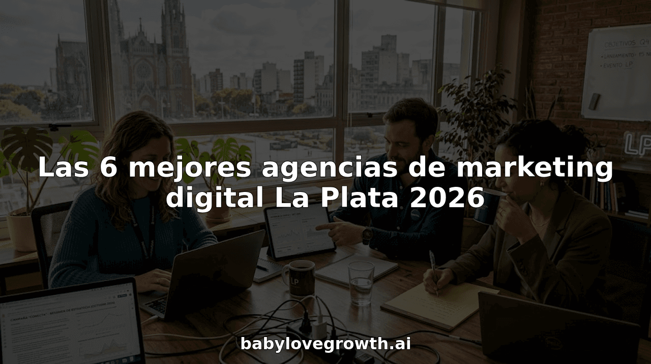 Las 6 mejores agencias de marketing digital La Plata 2026